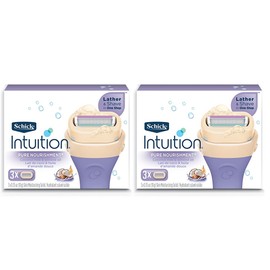 Schick Intuition Dry Skin With Coconut Milk & Almond Oil, 6 Cartridges