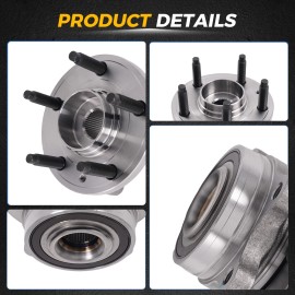 AUIMSOCO For Ford Edge 2011 2012 - 2016 - 1x 513275 Rear Wheel Bearing & Hubs Assembly