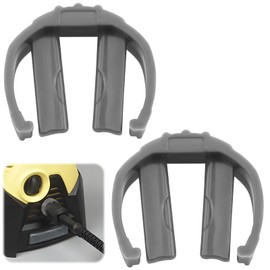 2Pcs Car Washer C Clip for Karcher Pressure Washer Accessories Trigger Gun Replacement C Clips for Karcher K2 K3 K7 High Pressure Car Wash Machine Hose Quick Connector Buckle(Grey)