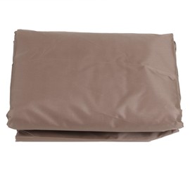 Swing Top Cover Replacement Outdoor Waterproof Dustproof Garden Swing Chair ProtectorCoffee 3‑Seater 190x132x15cm