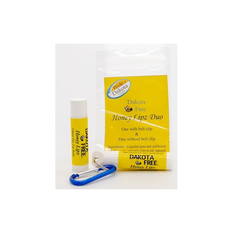 Honey Lipz Duo (1 con clip para cinturón, 1 sin)