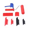 Rubber Wood Graining Tool Handheld Wood Texture Pattern Roller for
