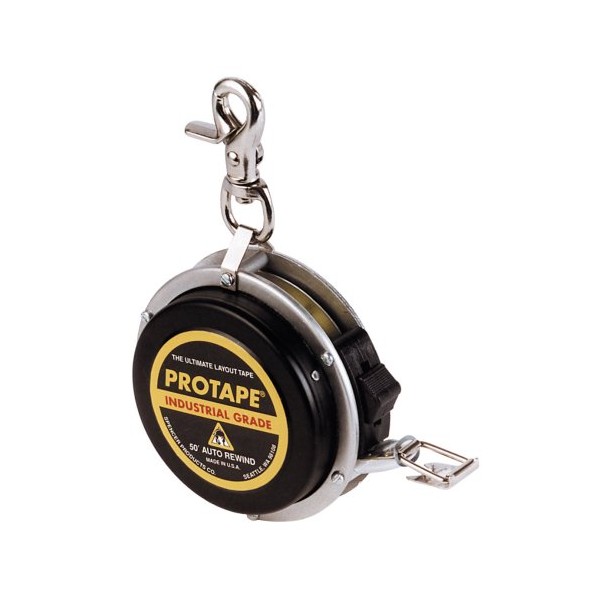 US Tape 65622 3/8-Inch x 50-Foot Auto-Rewind Protape