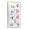 Wnbsiue Sticker Storage Album, Sealing File, Large Capacity, Clear File,