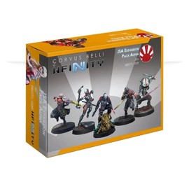 Infinity: JSA Expansion Pack Alpha (repacked) - Unpainted Miniature by Corvus Belli - Compatible with Infinity and other Tabletop RPG TTRPG