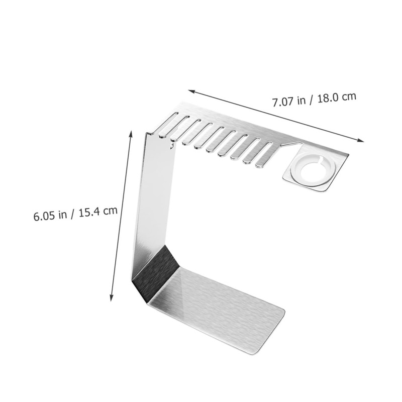 Mikinona Metal Watch Strap Holder Stand Compact Desktop Storage Base