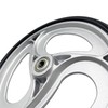 Yuqim 2 Pcs 8" Replacement Wheels for Rollator Walker and