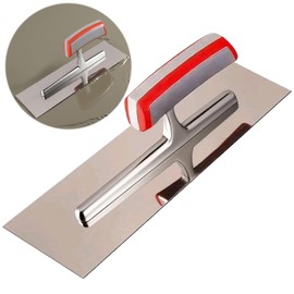 11.8x3.8 Inch Concrete Finishing Trowel - Premium Stainless Steel Masonry Tool for All Construction Finishing Needs, Drywall Tools