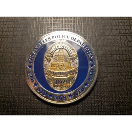 LAPD Los Angeles Police Challenge Coin Traffic Speed CTD VTD STD WTD TCS