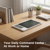10-Inch Rechargeable LCD Calendar Notepad with Digital Clock Temperature and