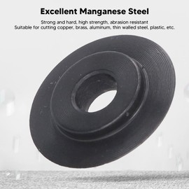 10Pcs Pipe Cutter Wheel 18mm OD 5mm ID 3.8mm Width Ultra Thin Manganese Steel Tubing Cutter Replacement Wheel for Copper Aluminum Tubes