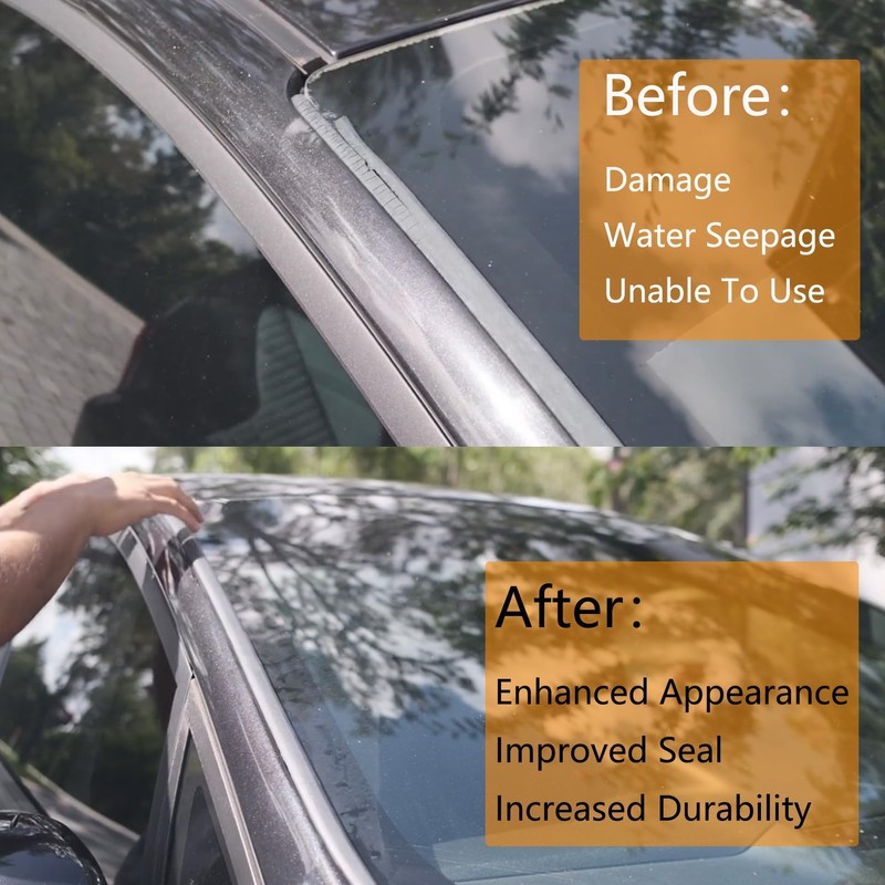 GXARTS Left and Right Front Windshield A - Pillar Trim