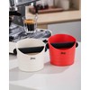 Bincoo Small Coffee Knock Box 4.5 Inch - Espresso Accessories