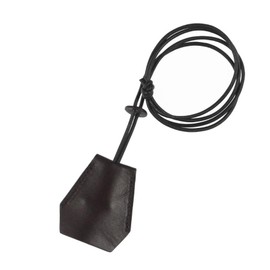 G Genuine Leather Natural Grain Leather Crochet High-Quality Genuine Leather Cowhide Grain Leather Necklace Key Keyring Key Cover Leather Necklace Pendant Key Accessory Keychain, Leather
