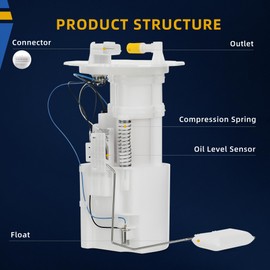 DWVO Fuel Pump Compatible with 2004 2005 2006 Infiniti G35 V6 3.5L, 2003 2004 2005 2006 2007 2008 2009 350Z V6 3.5L