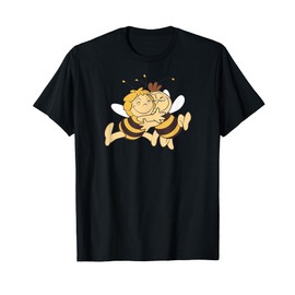 The Maya the Bee and Willi Cartoon TV Series T-Shirt, black
