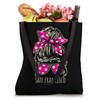 City of San Francisco Messy Hair Bun Design Tote Bag
