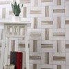 MSI Winslow Weave Polished Marble Mosaic Floor and Wall Tile