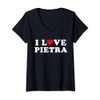 Womens I Love Pietra Matching Girlfriend & Boyfriend Pietra Name