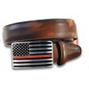 Thin Red Line Belt Buckle