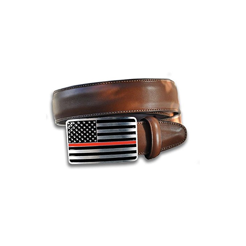 Thin Red Line Belt Buckle