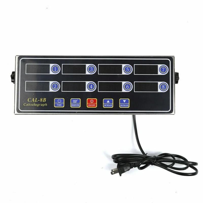 Kitchen YOOYIST Commercial 8 Channel Kitchen Timer Digital Restaurant Timers