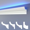 HEXIMO LED Stucco Moulding Strips, XPS Polystyrene Indirect Lighting Wall