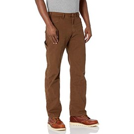 Dickies Men's Relaxed Straight Fit Lightweight Duck Carpenter Jean, Timber, 38W x 32L