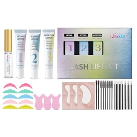 Libeauty Lash Lift Kit and Brow Lamination Kit, 2-in-1 Eyelash Lift Kit & Eyebrow Lamination Kit for Fuller Brows & Long-Lasting Curl, at Home Salon-Quality DIY Kit with Easy Instructions