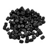 C-HORSE 1000 Pcs Universal Black Plastic Car Motor Tire Valve