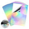 20Pcs Printable Holographic Sticker Paper A4 Dries Quickly Waterproof PET