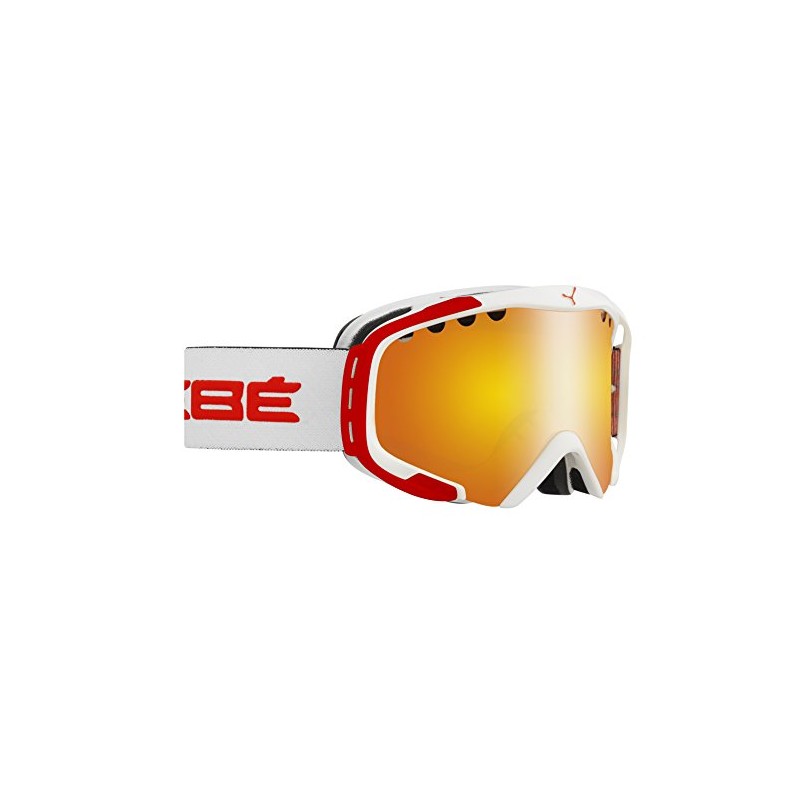 Cébé Hurricane M Snow Goggles - White and Red, Medium