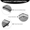 2 Pcs Deck Railing Bird Feeder Tray for Balcony 7
