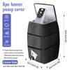 Tiscover Hot Tub Insulated Spa Heater Pump Cover for Winter
