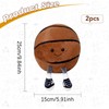 Pilikoll Pack of 2 25 cm Basketball Plush Toy 3D