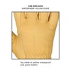 SAFTA Water Proof Work Gloves, Cow Grain leather top Split