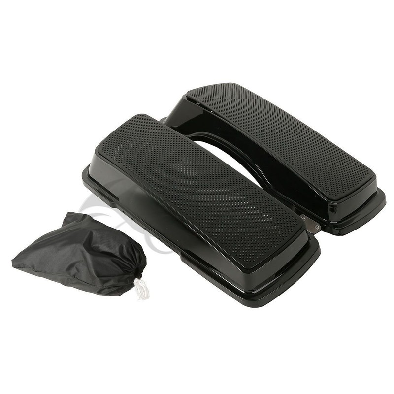 XFMT Dual 6x9 Speaker Lids Compatible with Harley Touring Saddlebag