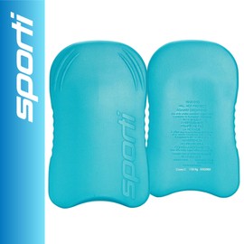 Sporti Adult Kickboard for Swim Training - Swimming Kickboard for Men Women, Water Board for Adult, Swimming Training Aid - Team Kickboard - Aqua