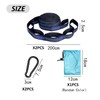 Pack of 2 Hammock Hanging Straps, 2 Pieces Carabiners, Outdoor