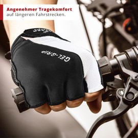Walser 43805 Gloves Size: S Black Gel Grip