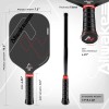 ALLWAKE 3K Raw Carbon Fiber Pickleball Hot Pressing Technology 16MM