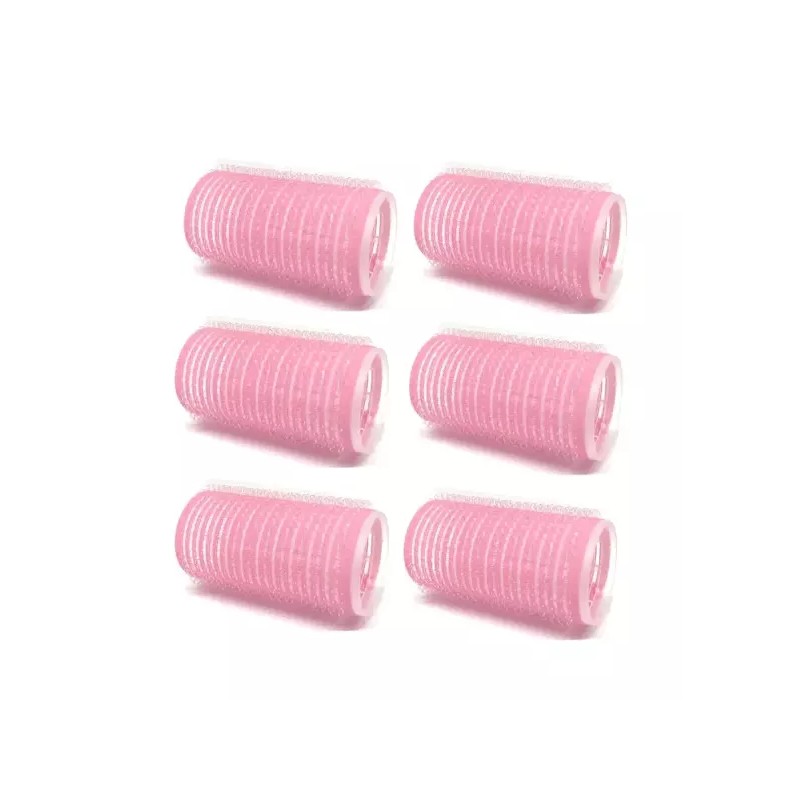 셀프 그립 헤어 롤러 다양한 색상 6PC Self Grip Hair