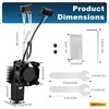 P1 Series Hotend Kit, Complete Assembly for P1P, P1S 3D
