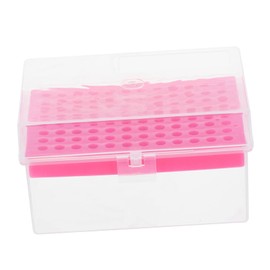 Ciieeo Plastic Pipette Tip Storage Box with Transparent Lid Holder for Laboratory Use Space Saving Compact Design Multipurpose Container for Scientific Research and Small Lab Supplies