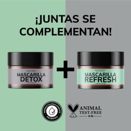 Mascarilla Facial Hidratante + Mascarilla Facial Detox