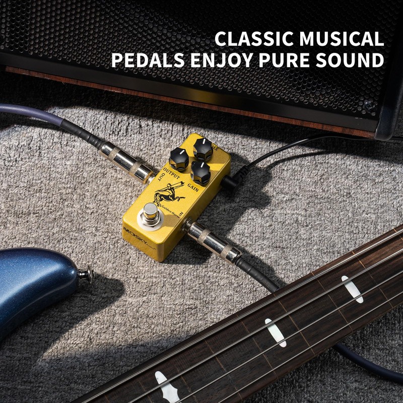 MOSKY dorado Horse Overdrive Effect Pedal Boost Guitarra Pedal con