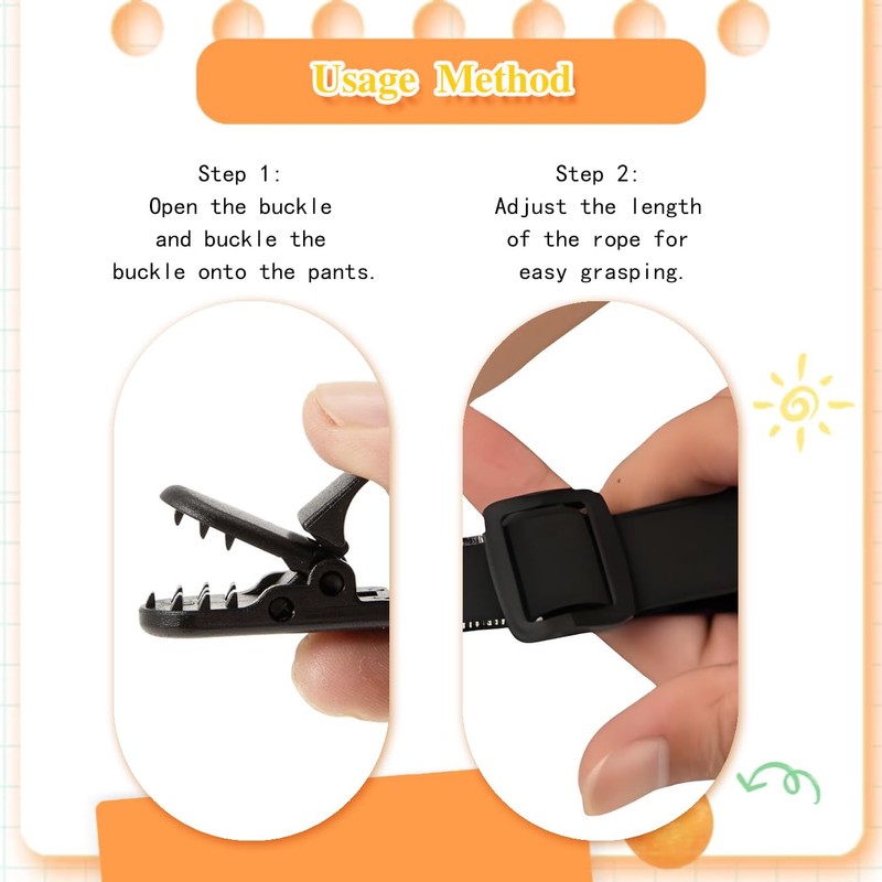 Tovyzalg Adjustable Clip & Pull Dressing Aid for Elderly, Disabled