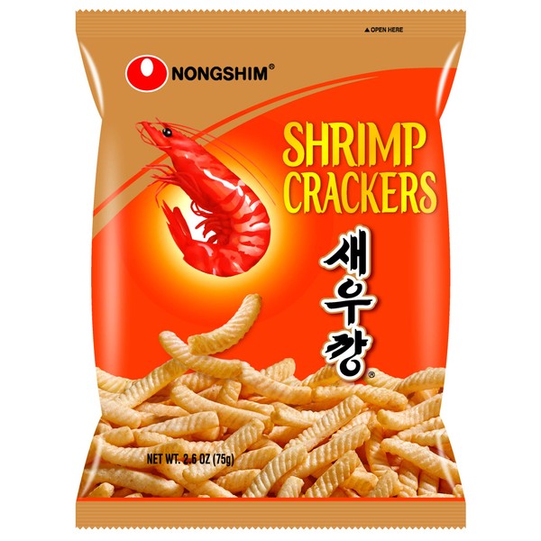 Nongshim Snacks, Shrimp Crackers, 2.64 Ounce (Pack of 12)