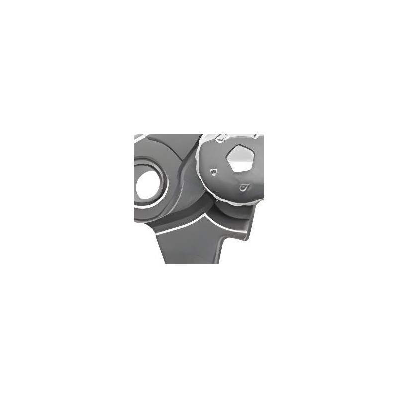 Vicma 75731 Half Right For Kawasaki ER-6 N/F (09-), Silver