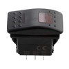 Amarine Made 12v 20 Amp Waterproof On-Off-On 2 Position Boat